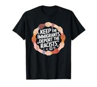 Anti -Racismo T -sisionada De Diversidad De La Igualdad Camiseta