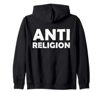 Anti Religión Mejor Ashiest Agnóstico Secularismo No religioso Sudadera con Capucha