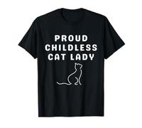 Anti-Republicano Gato Sin Hijos Señora Gatos Mamá Política Camiseta