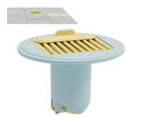 Anti-retorno para drenaje de suelo - de rejilla de alcantarillado con junta de trampa | Tapón antiolor para corazón de alcantarillado | para baño aseo cocina interior hogar hogar