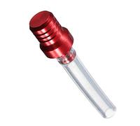 Anti Reversa Gas Combustible Gasolina Tanque De Gasolina Válvula De Ventilación Respiradero Tubo Atv Pit Dirt Bike - Rojo