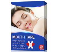 Anti-ronquido boca patch - cierre boca stop ronquido patch, 120pcsX tipo sleep banda de la boca, suave respiración nasal banda de la boca, mejorar la calidad del sueño y dejar de roncar solución