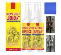 Anti-Rust Lubricant Spray & Rust Remover, Multi-Purpose Rusts Removal Lubricant Spray, Fast-Acting Formula for Vehicles, Chains, Bolts & Hinges. (2Pcs)