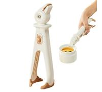 Anti Scald Plate Gripper - Heat Resistant Non-Slip Clamp, Hot Dish Gripper Tongs for Kitchen, Oven, Cooking, Baking, Air Fryer & Food Prep, Silicon, Stainless Steel, 2.76x2.52 inches