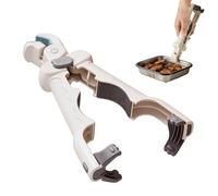 Anti Scald Plate Gripper - Silicone Dish Clamp, Nonslip Food Holder Kitchen Utensil with Heat Resistance | Hot Plate Lifter for Bowls Frying Pans Tableware Microwave Baking Restaurant