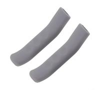 Anti-Slip Bike Brake Lever Covers TPR 1 Pair(Gray) | Lightweight TPR material, firm wet grip, anti-slip texture, 7.5x1.7x1.2cm, 1 pair set