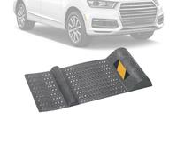 Anti-Slip Car Mat, Garage Tire Stopper Pad, Spill-Proof Vehicle Positioning Barrier Rug, Heavy Duty Estaking Guide Block Mat Protector for driveway, cochera automóvil, storage, space