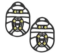 Anti-Slip Crampones, Rubber Ice Cleats, Walking Snow Cleats, Mountaineering Shoe Traction, Winter Shoe Cleats, Anti -Slip Snow Grips, Winter Ice Cleats, Rubber Snow Traction