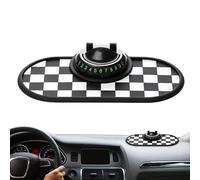 Anti Slip Dashboard Mat, Multi Functional Organizer Pad, 9.84x4.72x1.18 Inches Rotatable Car Accessory with Skid Proof Design, Sturdy Holder, Home Tool with Modern Style, Interior Aid for Auto