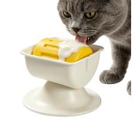 Anti-Slip Dog Lick Bowl | Wobble Design Slow Alimentador con Rolling Core ABS Pet Licking Bowl 20 x 20 x 10 cm | Interactive Treat, Yogurt and Bone Broth Feeding B́Owl for Dogs