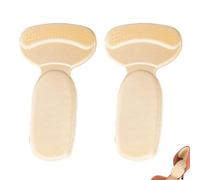 Anti-slip Heel Liners Soft Cushion Heel Protector Pads for Women Men Shoes, Heel Pads for Shoes, Improved Shoe Fit and Comfort, Prevent Rubbing & Blister (Yellow,2 pairs)