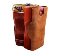 Anti Slip Pad - Cowhide Brown Mat, Musical Instrument Accessory