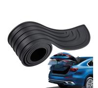 Anti Slip Rear Bumper Guard - Heat Resistant Rubber Protections Strip, Groove Design Vehicle Cover Accessory, Tailgate Shield | Suitable For Pickup Truck SUV Caravan RV Loading Protection