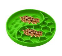 Anti-Slip Silicone Slow Feeder Dog Bowls | Puzzle Design to Slow Eating & Prevent Choking | Ideal para pequeñas y medianas Breeds | No deslizante Dog Dishes for Healthier Meals