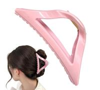 Anti-Slip Silicone Triangular Claw Clip | Non Slip Hair Clips,Girls Hair Accessory | Silicone Haiir Clip Stylish Anti-sliip Ergonomic | Silic0ne Haiir Cliip For Daily Casual Commuting Sports Party Wed