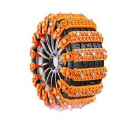 Anti Slip Tire Chains - 10X Reusable Car Tire, Winter Snow Traction | Passenger Vehicle Weatherproof Wheel Chain System For Trucks Minivan SUV Driving
