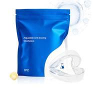 Anti-Snore Mouthpiece, Silicone Sleep Aid, Adjustable Mouthguard Solution, Medical Grade Material, Snoring Relief Device, Mouthpiece for Men Father Husband Mother Wife Adults Use
