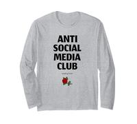 Anti Social Media Club Analog Love (Declaración de desintoxicación Digital) Manga Larga