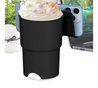Anti Spill Cup Holder, Suction Drink Coaster, 3.23x2.2in Stable Beverage Bracket, Non Slip Base Design, Reusable Spill Proof Support for Kitchen, Living Room, Study, Outdoor Picnic