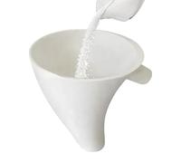 Anti Splash Funnel, Mixer Flour Attachment Tool, 4.65x4.06 inches Baking Funnel with Wide Mouth, Food Grade Funnels, Kitchen Tool with Stable Fit, Flour Funnels for Stand Mixer