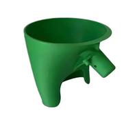 Anti Splash Funnel, Mixer Flour Attachment Tool, 4.65x4.06 inches Baking Funnel with Wide Mouth, Food Grade Funnels, Kitchen Tool with Stable Fit, Flour Funnels for Stand Mixer