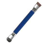 Anti Static Brush - Double Head Precision Cleaner for Sensitive Electronics | Robust Nylon Bristles with Anti-Static Protection, Gentle Dust Removal for Computer Laptop Keyboard, 14x1.5cm