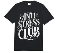 Anti-Stress Club Calm Vibes Overthinking Survivor - Comfort Colors Adult Heavyweight T-Shirt