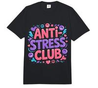 Anti-Stress Club Calm Vibes Overthinking Survivor |- Comfort Colors Adult Heavyweight T-Shirt