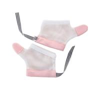 Anti succión del pulgar, 1 par de protectores de dedos resistentes a las picaduras - Tapón transpirable resistente a las picaduras, detener los dedos para niños pequeños y bebés