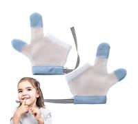 Anti -Supereau of the Thumb -Anti -Seventeen Glove para niños | Correctores para los dedos del niño para ayudar a detenerse y detenerse efectivamente