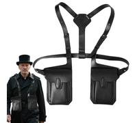 Anti-Theft Armpit Bag, Underarm Strap Pouch for Men, Adjustable Wearable Design with Secure Storage for Travel, Commuting, Keys, Earphones, Sunglasses, 5.12x7.87 Inches