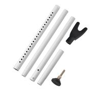 Anti-Theft Blocking Stick, 105x2.5cm Iron Door Security Jammer with Heavy-Duty Reinforced Base, Safety Lock Tool for Travel, Motel, Office Entryway Restriction