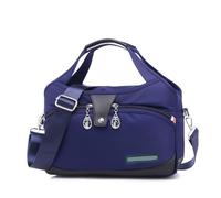 Anti Theft Crossbody Bag for Women Soft Side Lightweight Underseat Tote Bag Fashion Waterproof Handbag Shoulder Bags (F)