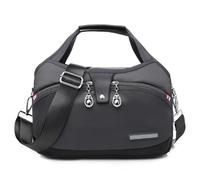 Anti Theft Crossbody Bag for Women Soft Side Lightweight Underseat Tote Bag Fashion Waterproof Handbag Shoulder Bags (C)