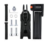 Anti-Theft Folding Lock for Bicycle - 7.48x1.77 Inches Folding Cycle Lock | Heavy Duty Anti Theft Secure Guard | Security Cycle Locks | Cycles FoldingLock | Heavy Duty AntiTheft Secure Guard