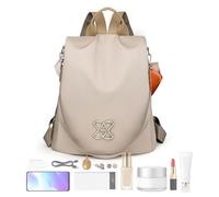 Anti Theft Laptop Backpack - Women Backpack Purse, Portable Travel School Bag | Casual Daily Usage Storage Organization Comfort Security Design, Adults Girls Friends Family Use, Lightweight Stylish