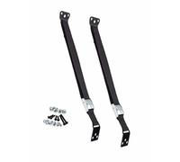 Anti-Tip Furniture and Flat Screen TV Safety Strap | Heavy-Duty Webbing | Metal Buckle | No Plastic Parts | 2 Pk/Black by Safety Innovations