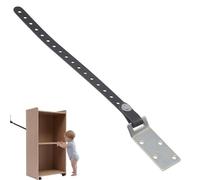 Anti Tip Straps, Child Proofing Bookshelf Saver Strip, Furniture Fall Preventer, Anti Dumping Bookshelf Safety Strap, Child Safety Furniture Wall Straps, Easy To Use, Portable for Kids