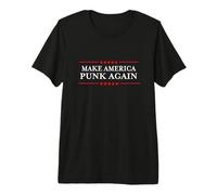 Anti-Trump Apparel & Gifts: Make America Punk Again Camiseta Premium