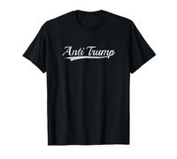 Anti Trump Vintage Inspired Varsity Style Retro Aesthetic Camiseta