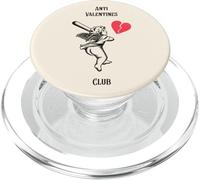 Anti Valentines Club (gráfico de ángel y corazón) PopSockets PopGrip para MagSafe