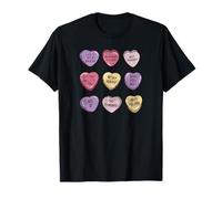 Anti Valentine's Day Candy Hearts Cute Funny Valentine Camiseta