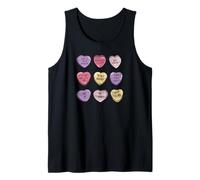 Anti Valentine's Day Candy Hearts Cute Funny Valentine Camiseta sin Mangas