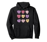 Anti Valentine's Day Candy Hearts Cute Funny Valentine Sudadera con Capucha