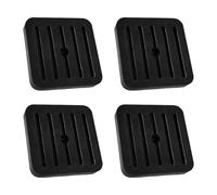 Anti Vibration Pads - Rubber Shock Absorber Mat Appliance Stabilizer Support Base | Air Conditioner Isolator 4 Pieces Noise Control Ideal Washing Machine Treadmill HVAC Washer Dryer Refrigerator