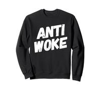 Anti Woke No despertó Libertad de expresión Antiliberal Libertario Sudadera