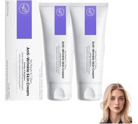 Anti-Wrinkle Skin Cream for Remove Wrinkles, Hydrating Facial Moisturizer, Effectively Lifts, Firms and Revitalizes the Skin, Power Lift Plumping Cream, Improves Fine Lines (2 PCS)