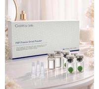 Anti-Wrinkles FGF Freeze-Dried Powder Set - Advanced Polypeptide Serum for Skin Firming, 100mg+5ml/pair, 3 pairs