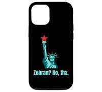 Anti Zohran Mamdani No Mamdani NYC Humor político Meme Broma Carcasa para iPhone 12/12 Pro