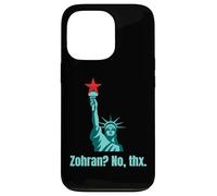 Anti Zohran Mamdani No Mamdani NYC Humor político Meme Broma Carcasa para iPhone 13 Pro